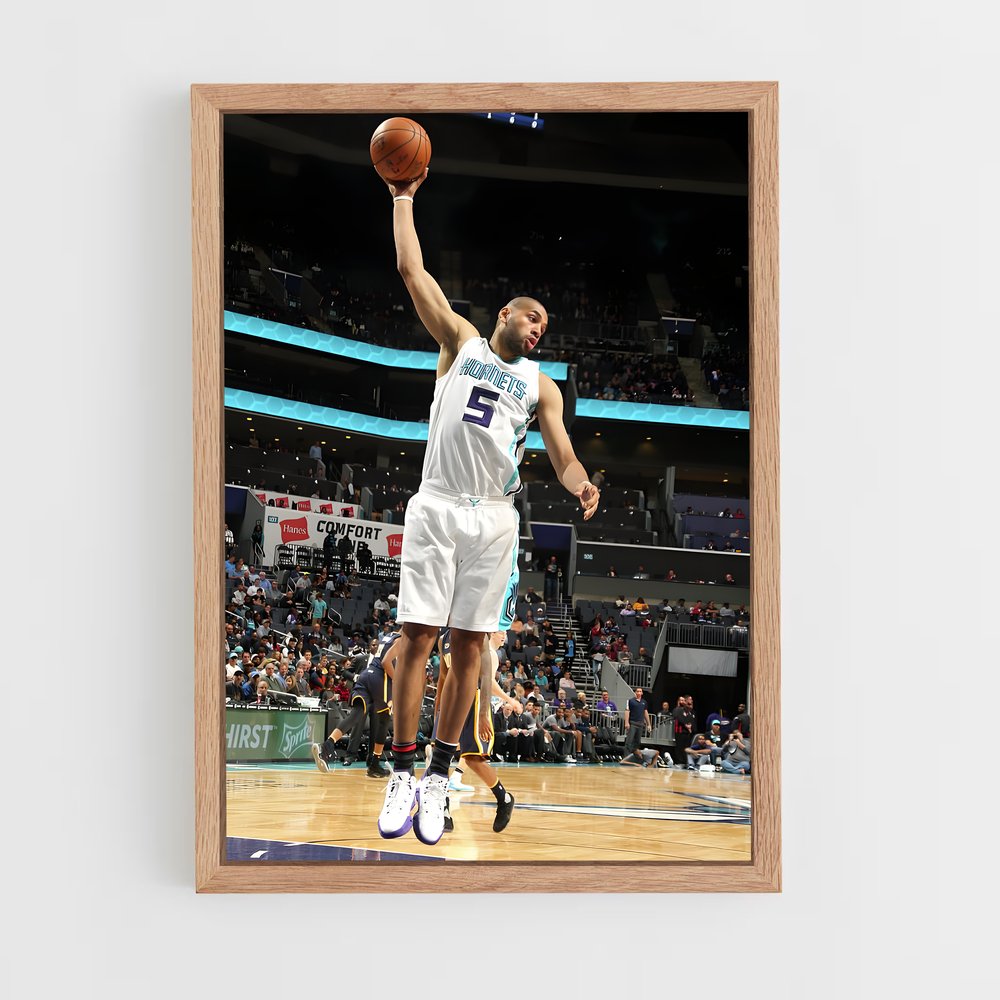 Poster Le Dunk de Batum – affiche Basketball (vue 4)